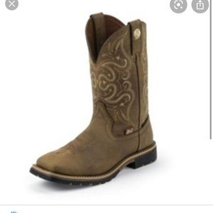 Justin - Leather Cowboy boots